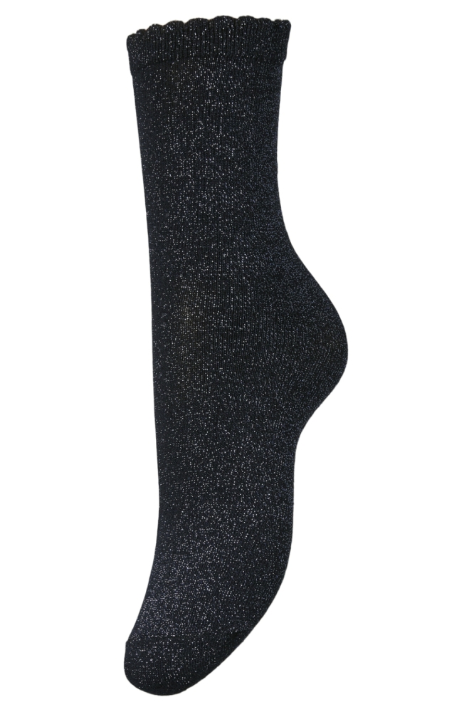 PCSEBBY GLITTER LONG SOCKS NOOS BC 17078534 Sky Captain/TONED LUREX